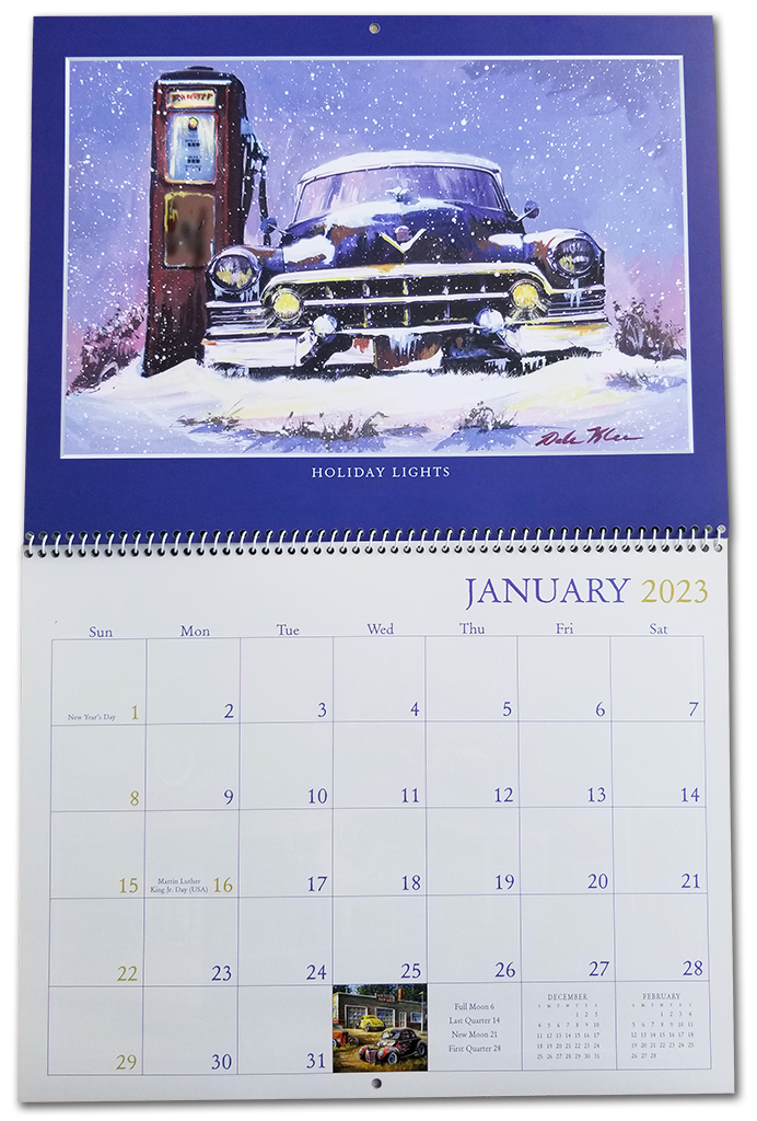 "2023 Junkyard Classics Calendar" SORRY _ SOLD OUT