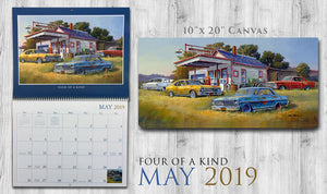 "2019 Junkyard Classics Calendar"