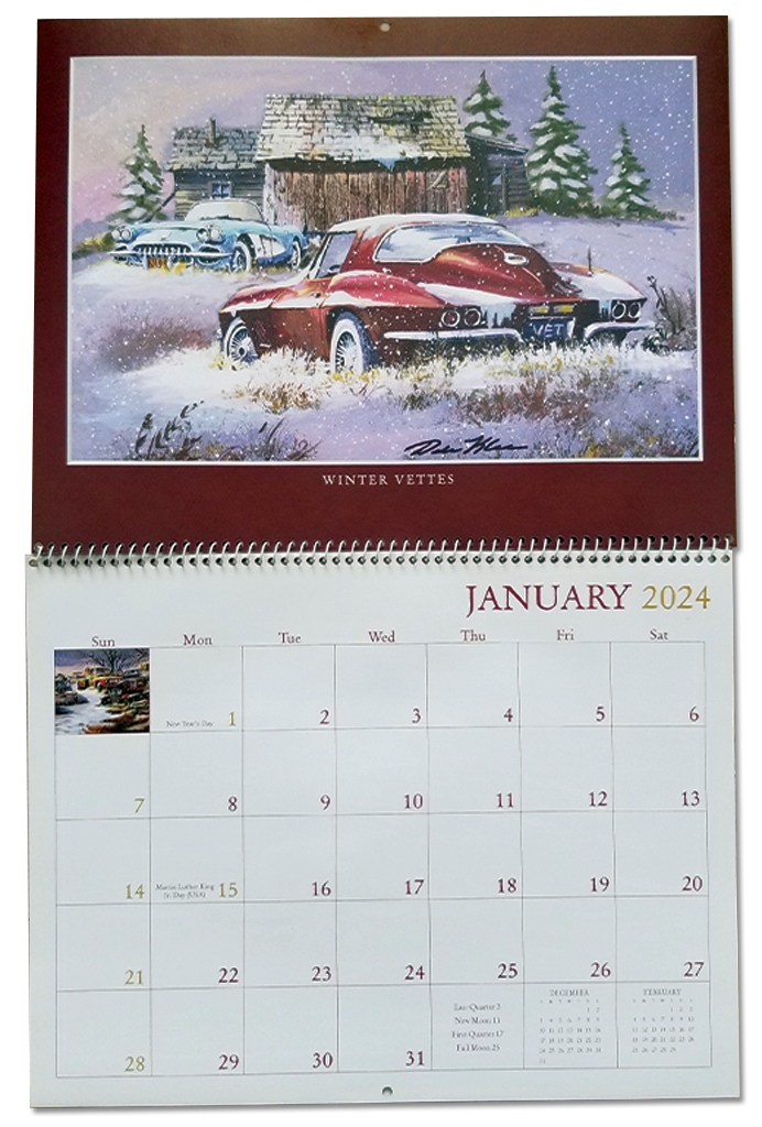 2024 Junkyard Classics Calendar Dale Klee Art Gallery
