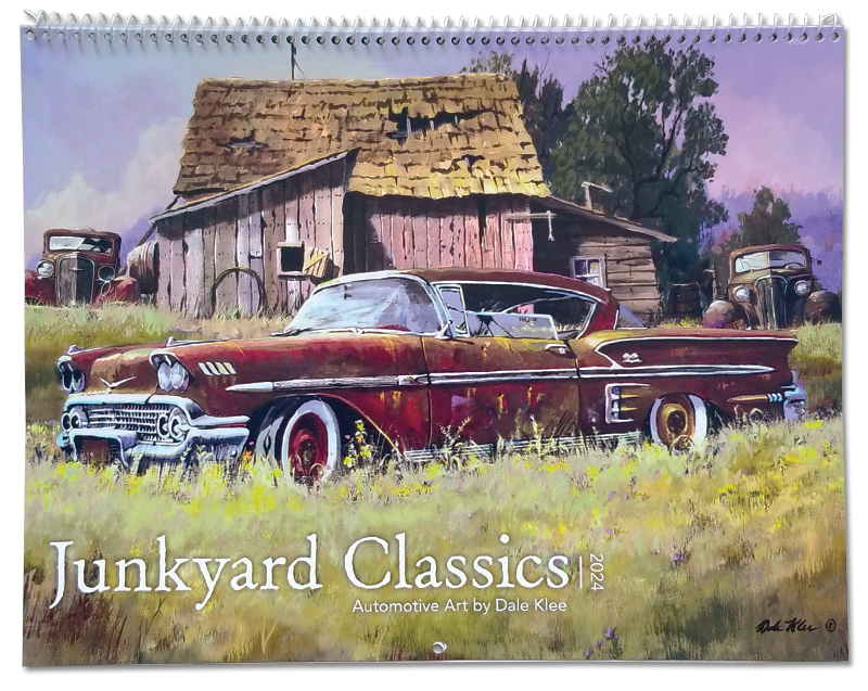 2024 Junkyard Classics Calendar