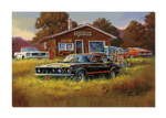 "Mustang Country" Canvas