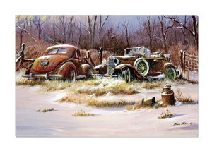 "Woodline Fords" Canvas