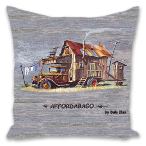 "Affordabago" Throw Pillow