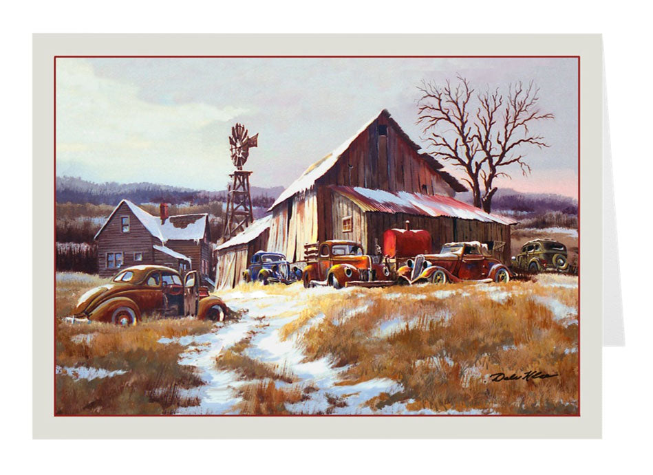 Winter Farm - Holiday Card