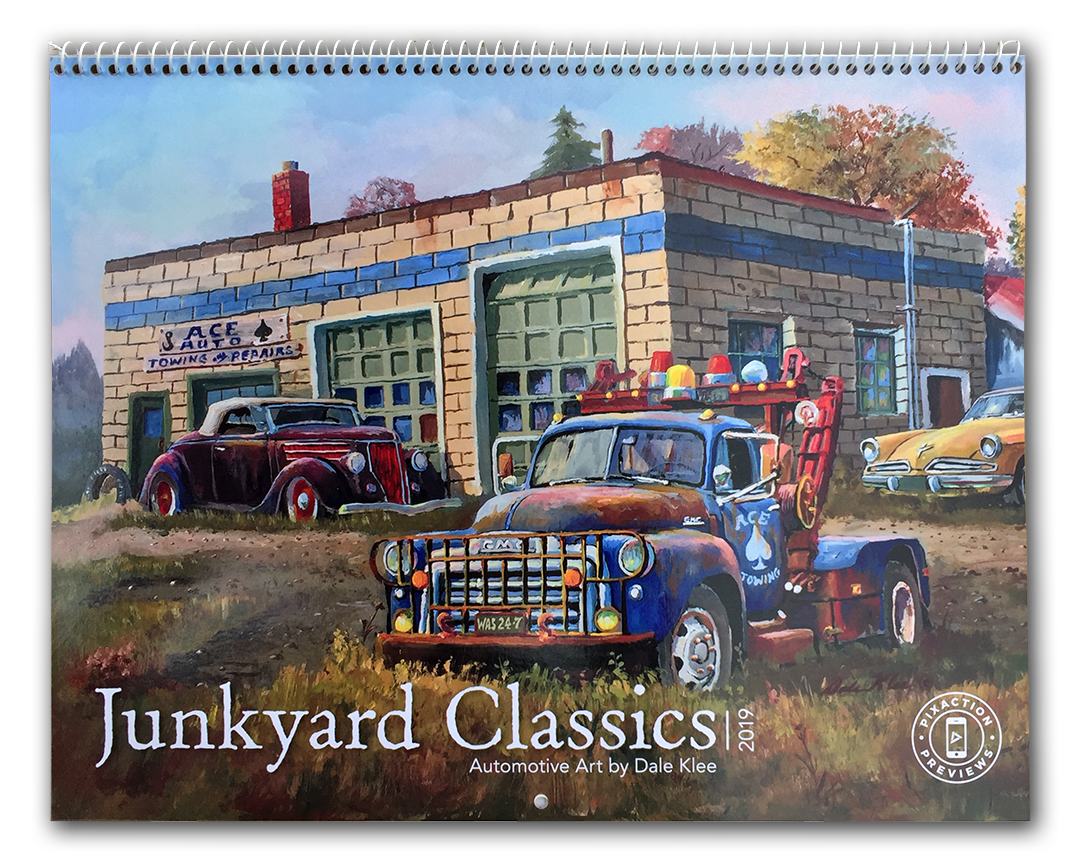 "2019 Junkyard Classics Calendar"