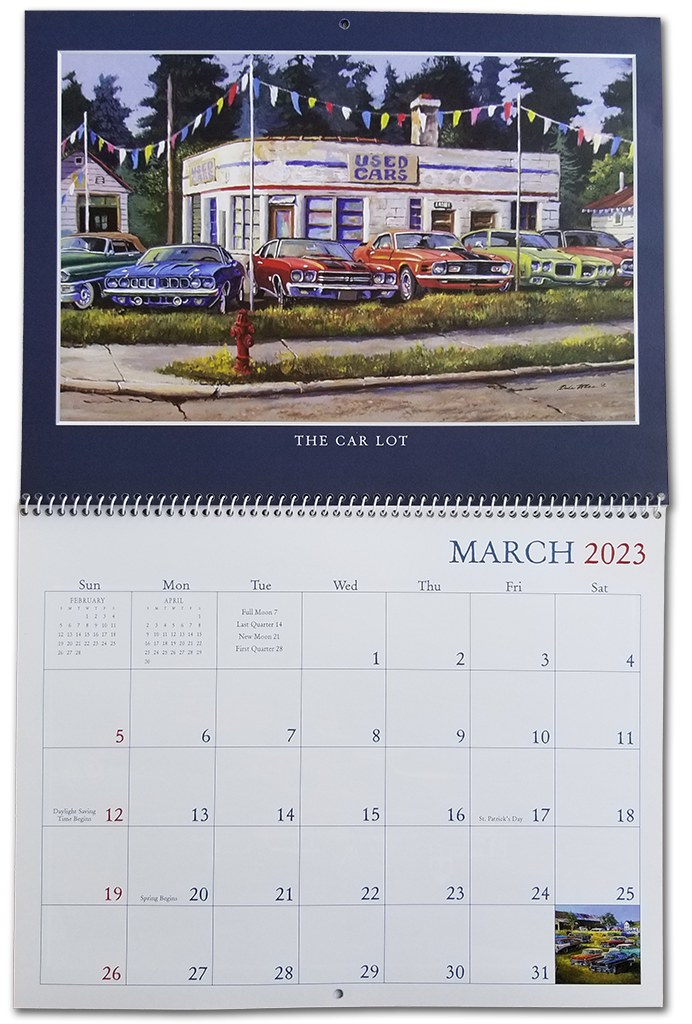"2023 Junkyard Classics Calendar" SORRY _ SOLD OUT