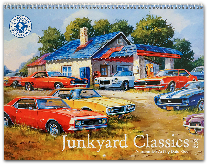 "2022 Junkyard Classics Calendar"