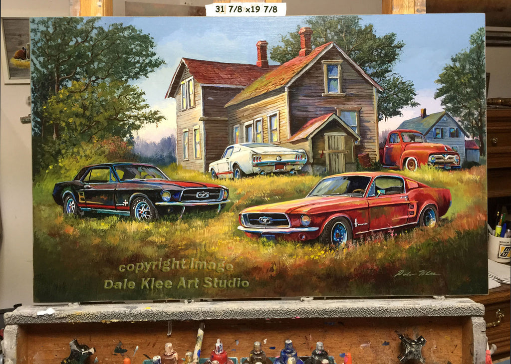 Original "Backyard Mustangs"